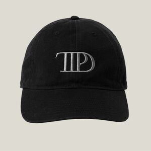 Taylor Swift The Tortured Poets Department TTPD Black Hat Baseball Cap